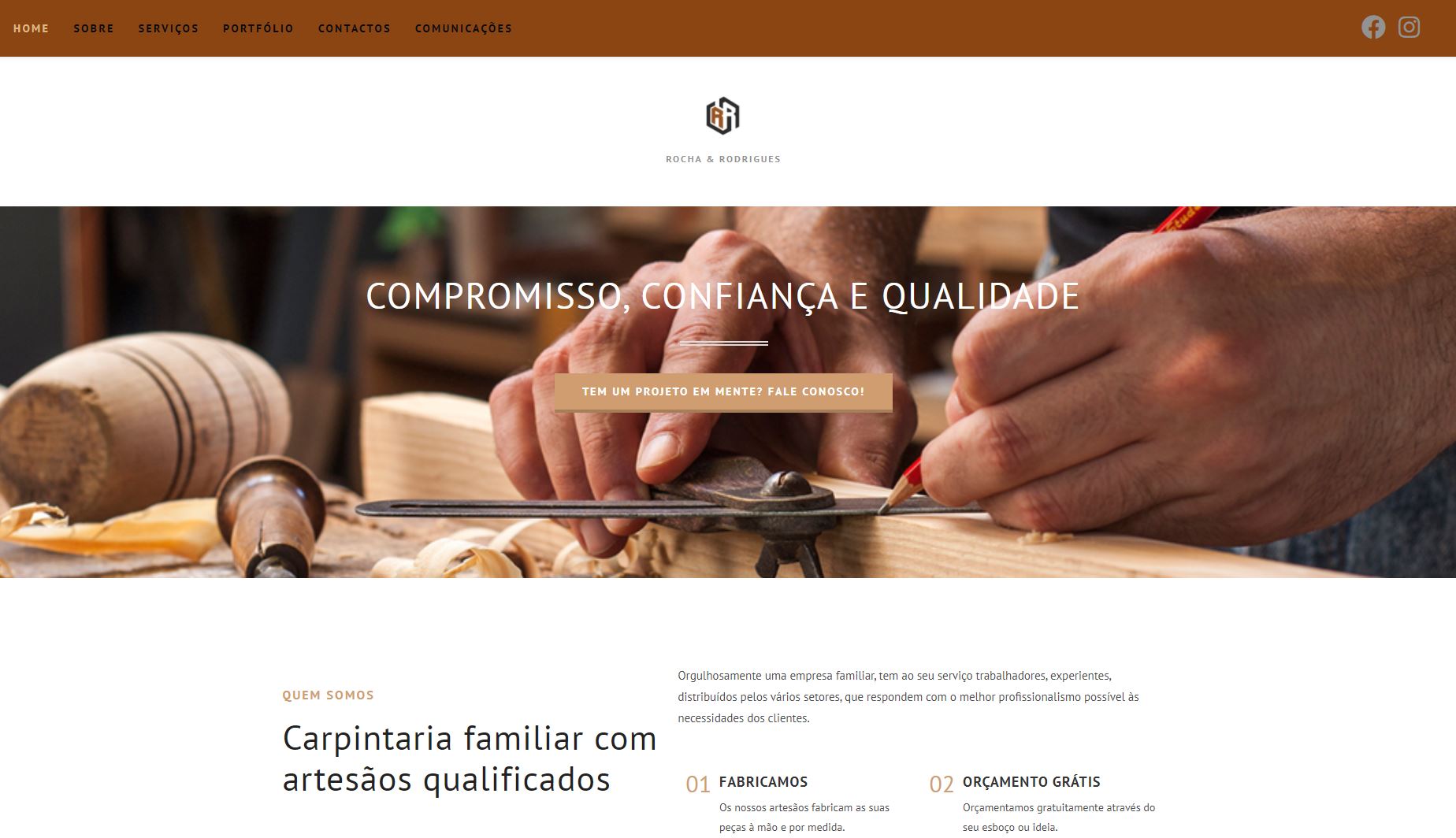 Read more about the article Rocha & Rodrigues – website